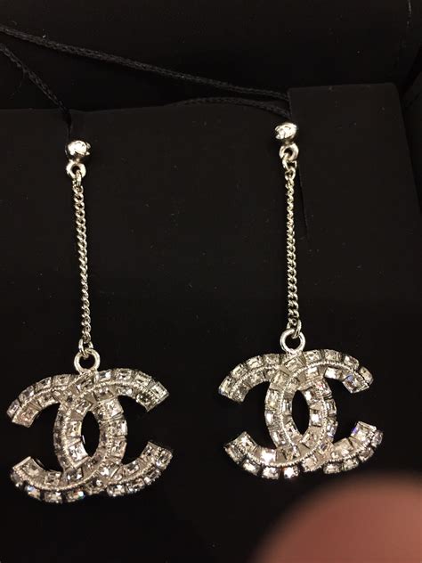 chanel drop down earrings|where to buy Chanel earrings.